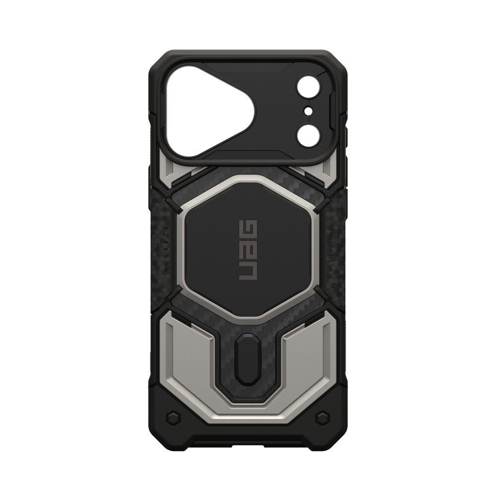 UAG iPhone 18 Pro Max / 17 Pro Max Monarch Pro Mobil Cover - MagSafe Kompatibel - Titanium