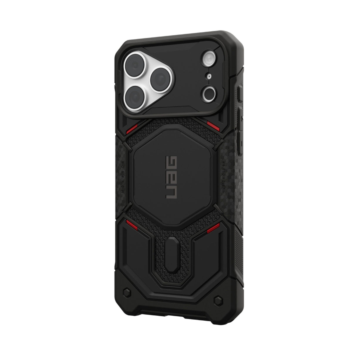 UAG iPhone 18 Pro Max / 17 Pro Max Monarch Pro Mobil Cover - MagSafe Kompatibel - Kevlar Black