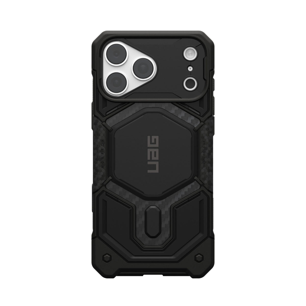 UAG iPhone 18 Pro Max / 17 Pro Max Monarch Pro Mobil Cover - MagSafe Kompatibel - Carbon Fiber