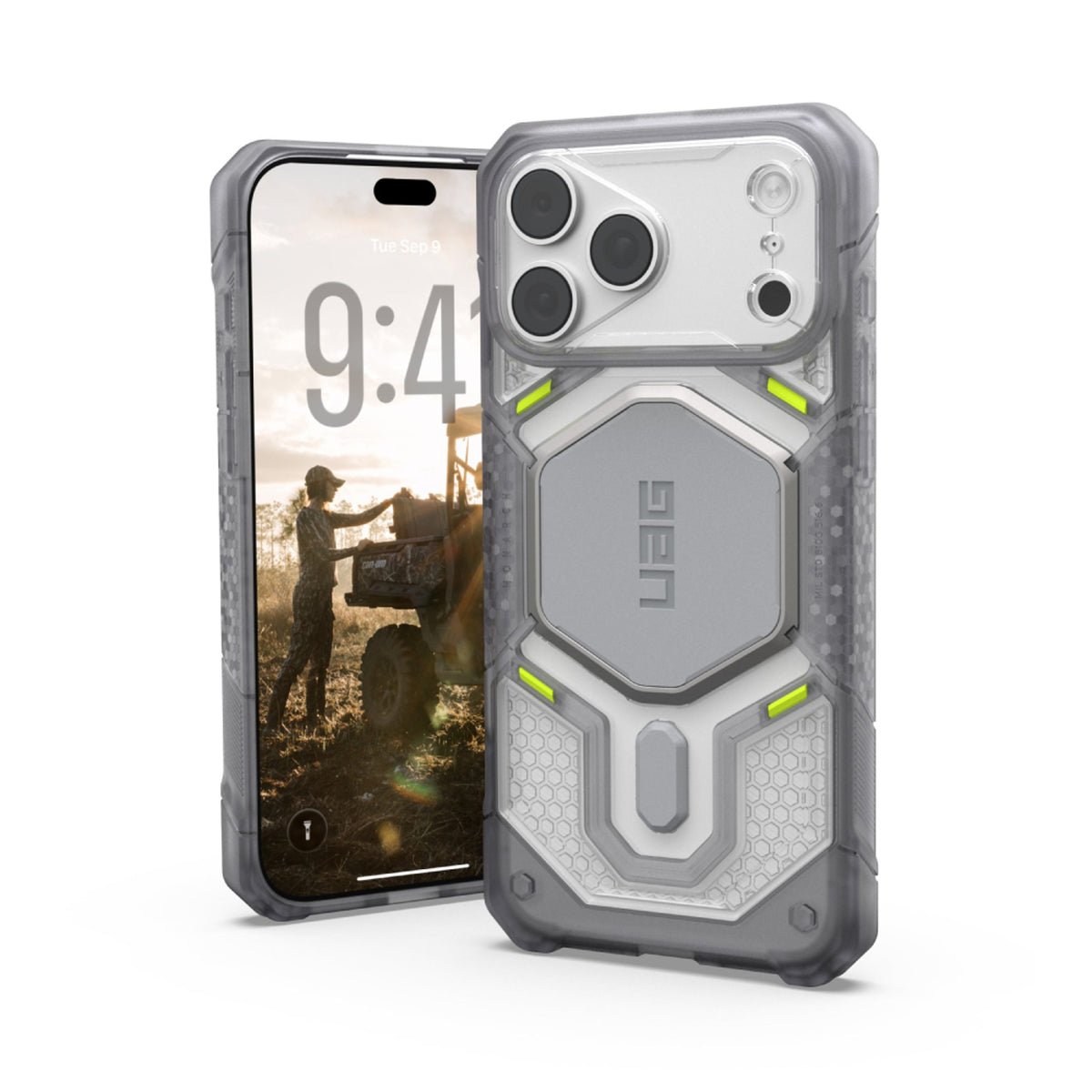 UAG iPhone 18 Pro Max / 17 Pro Max Monarch Pro Mobil Cover - MagSafe Kompatibel - Veil Ice