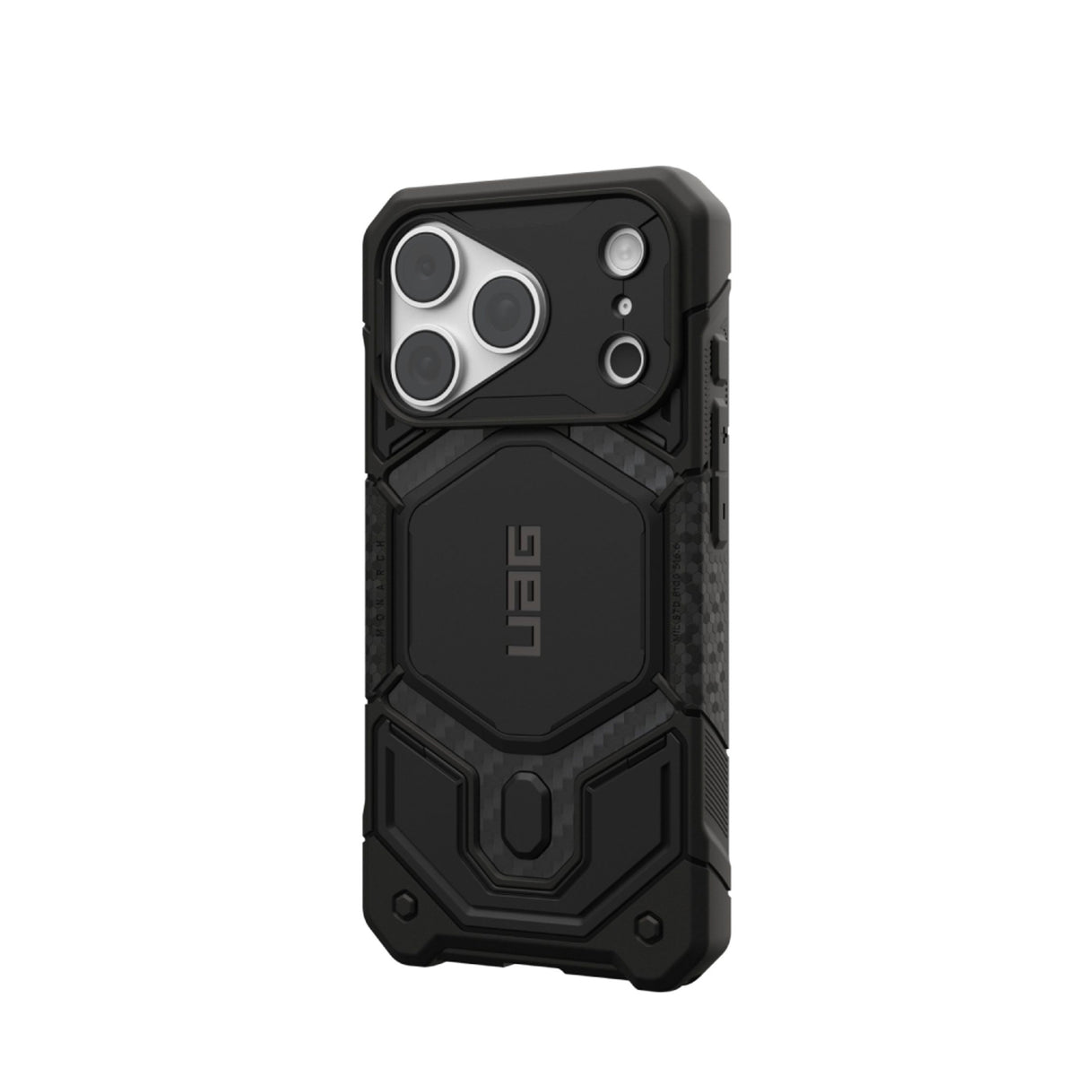 UAG iPhone 18 Pro / 17 Pro Monarch Pro Mobil Cover - MagSafe Kompatibel - Carbon Fiber