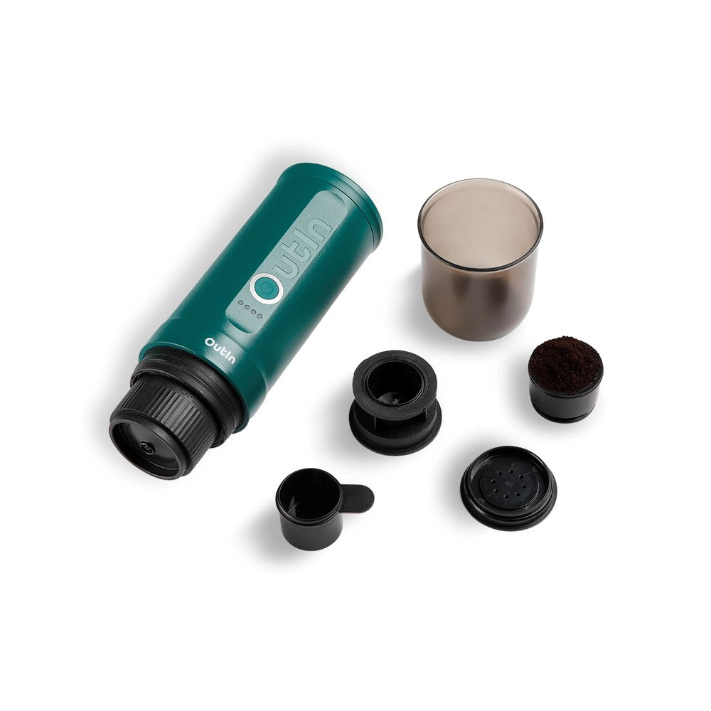 OutIn - Bærbar Espressomaskine - Teal