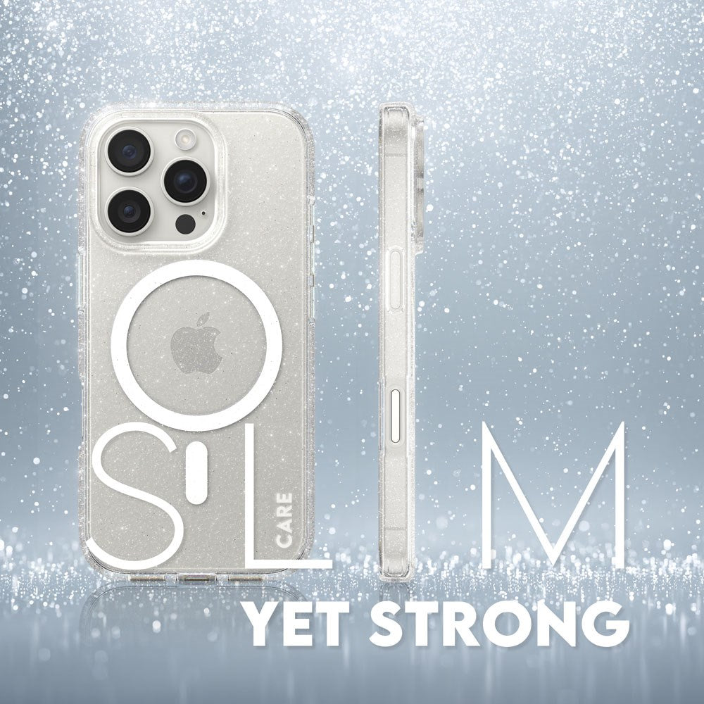 CARE by PanzerGlass iPhone 16 Pro FLAGSHIP Urban Combat Cover - MagSafe Kompatibel - Star Lit / White