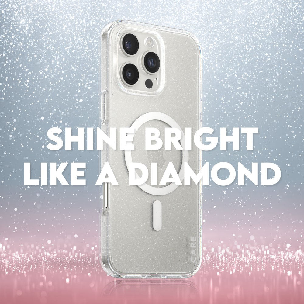 CARE by PanzerGlass iPhone 16 Pro Max FLAGSHIP Urban Combat Cover - MagSafe Kompatibel - Star Lit / White