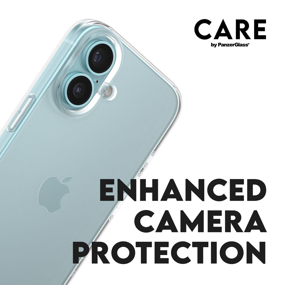 CARE by PanzerGlass iPhone 16 FLAGSHIP Urban Combat Cover - Transparent