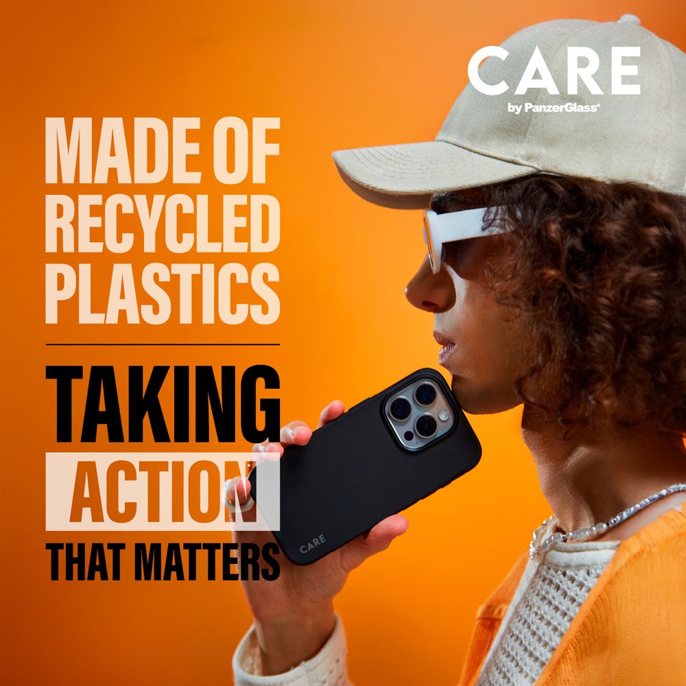 CARE by PanzerGlass iPhone 16 Pro Max FASHION Fearlessly Fashionable Cover - MagSafe Kompatibel - Black