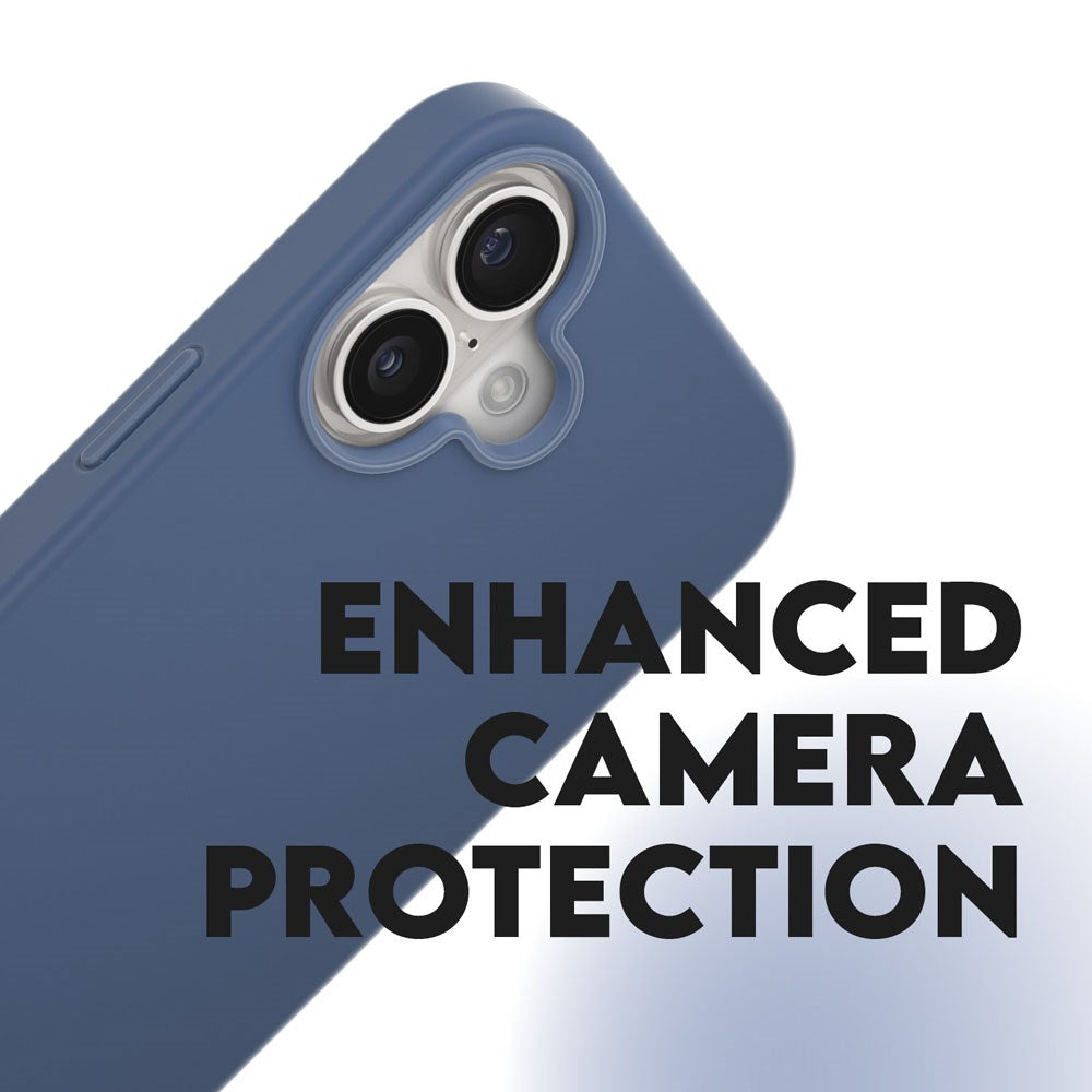 CARE by PanzerGlass iPhone 16 FASHION Fearlessly Fashionable Cover - MagSafe Kompatibel - Coronet Blue