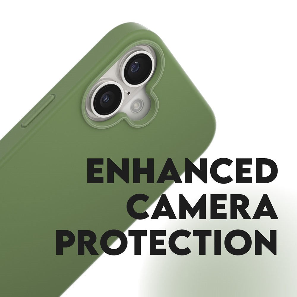 CARE by PanzerGlass iPhone 16 FASHION Fearlessly Fashionable Cover - MagSafe Kompatibel - Piquant Green