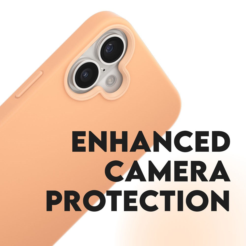 CARE by PanzerGlass iPhone 16 Plus FASHION Fearlessly Fashionable Cover - MagSafe Kompatibel - Peach Fuzz