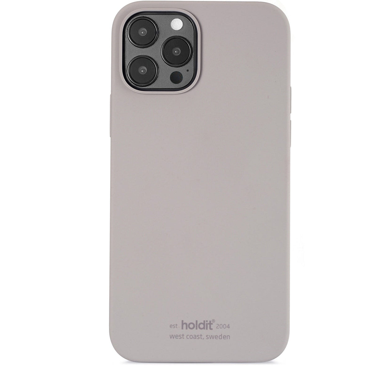 Holdit iPhone 12 / 12 Pro Soft Touch Silikone Cover Taupe