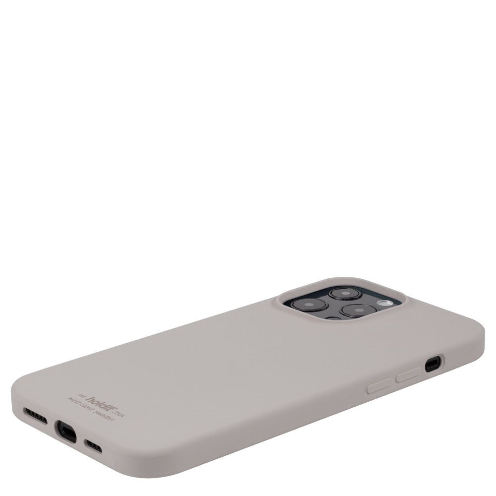 Holdit iPhone 13 Pro Max Soft Touch Silikone Cover - Taupe