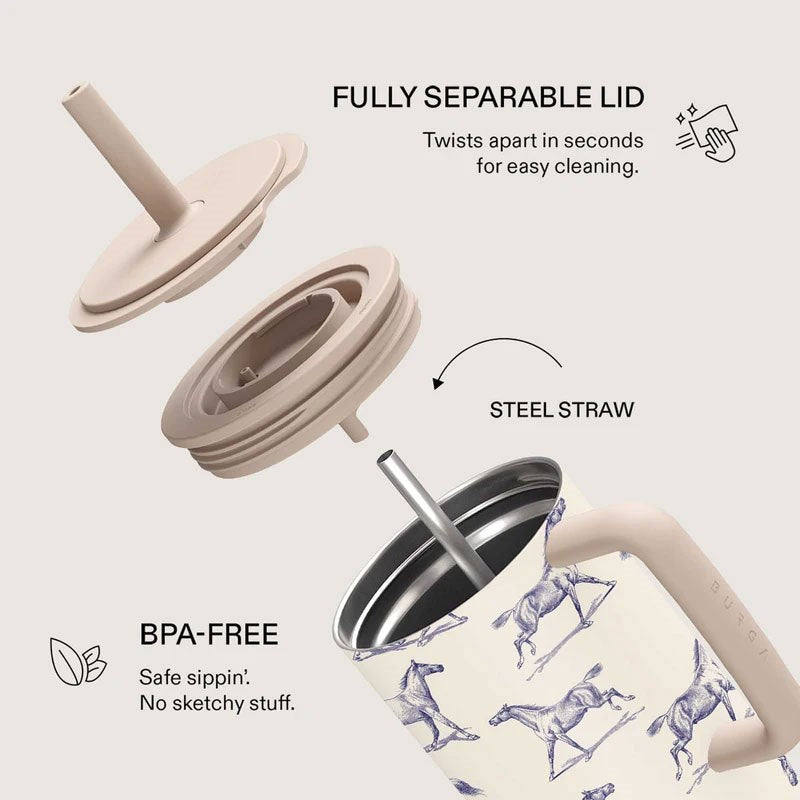 Burga 1.2L Tumbler / Termokop - Derby Race