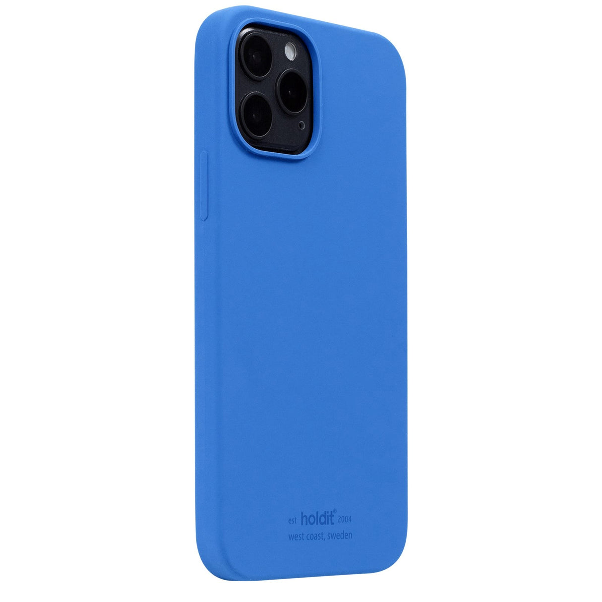 Holdit iPhone 12 / 12 Pro Soft Touch Silikone Cover - Sky Blue
