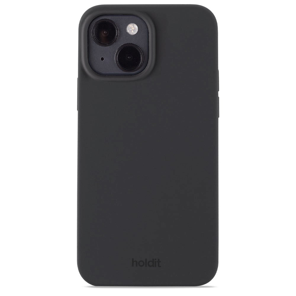 Holdit iPhone 14 Soft Touch Silikone Cover - Black