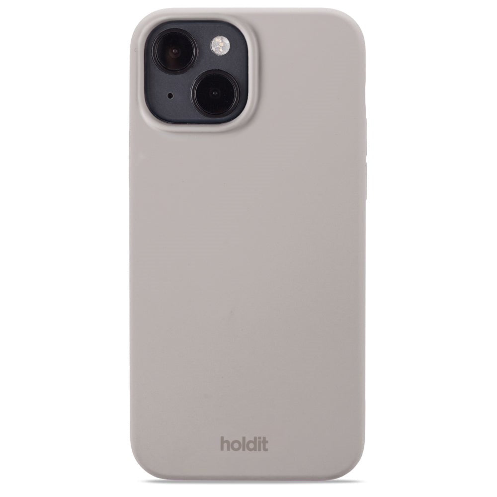 Holdit iPhone 14 Soft Touch Silikone Cover - Taupe