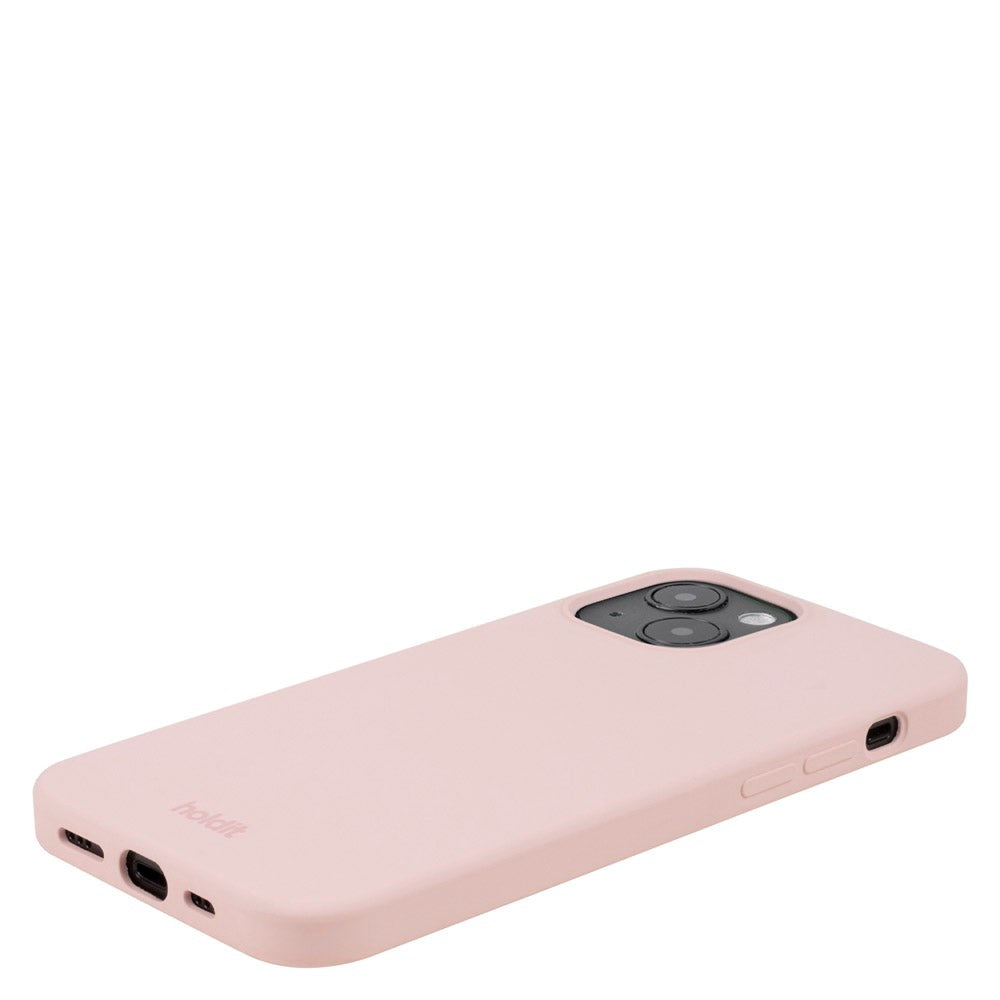 Holdit iPhone 14 Soft Touch Silikone Cover - Blush Pink