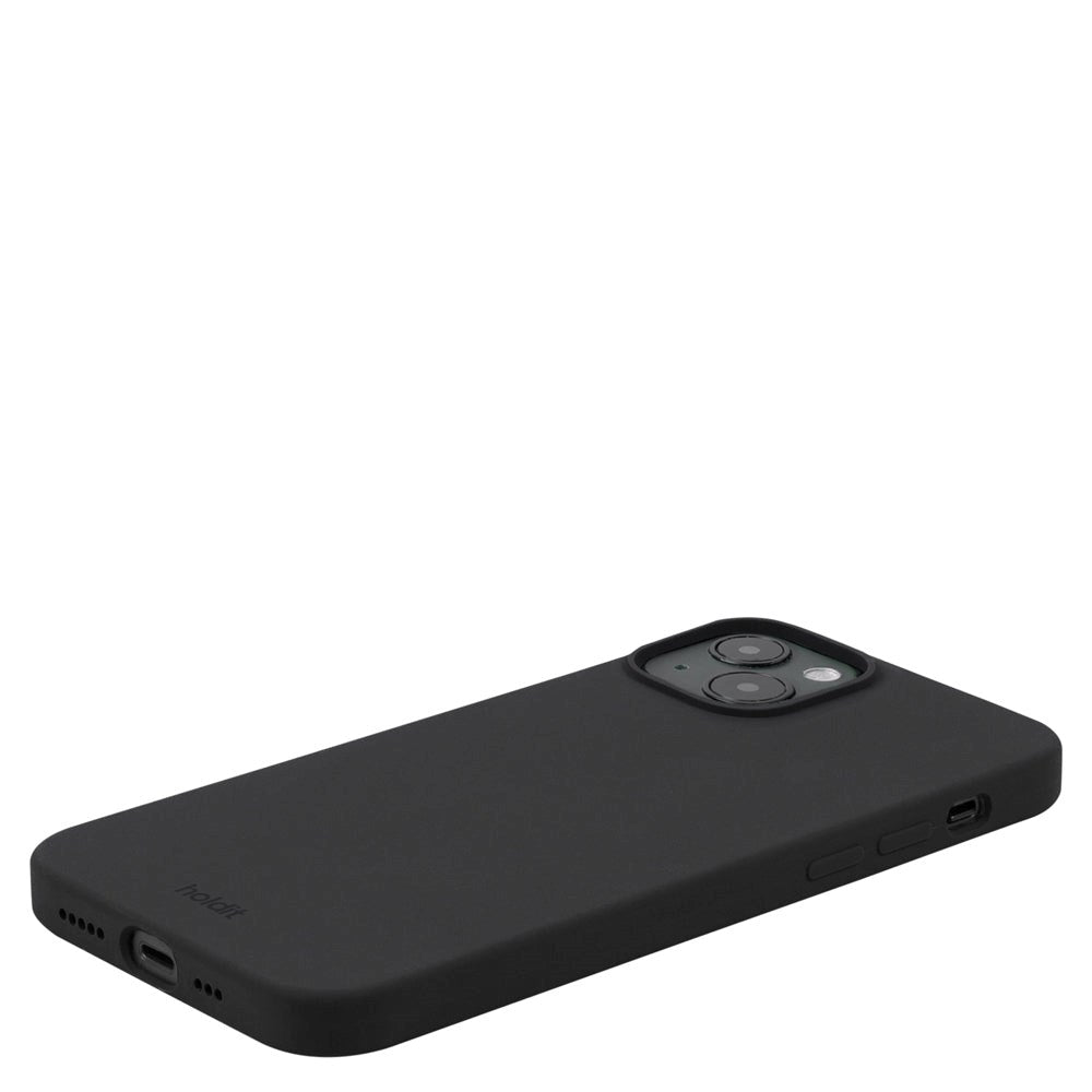 Holdit iPhone 14 Plus Soft Touch Silikone Cover - Sort