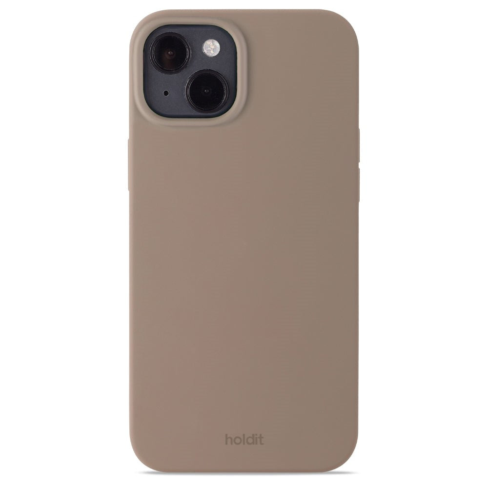 Holdit iPhone 14 Plus Soft Touch Silikone Cover - Mocha Brown