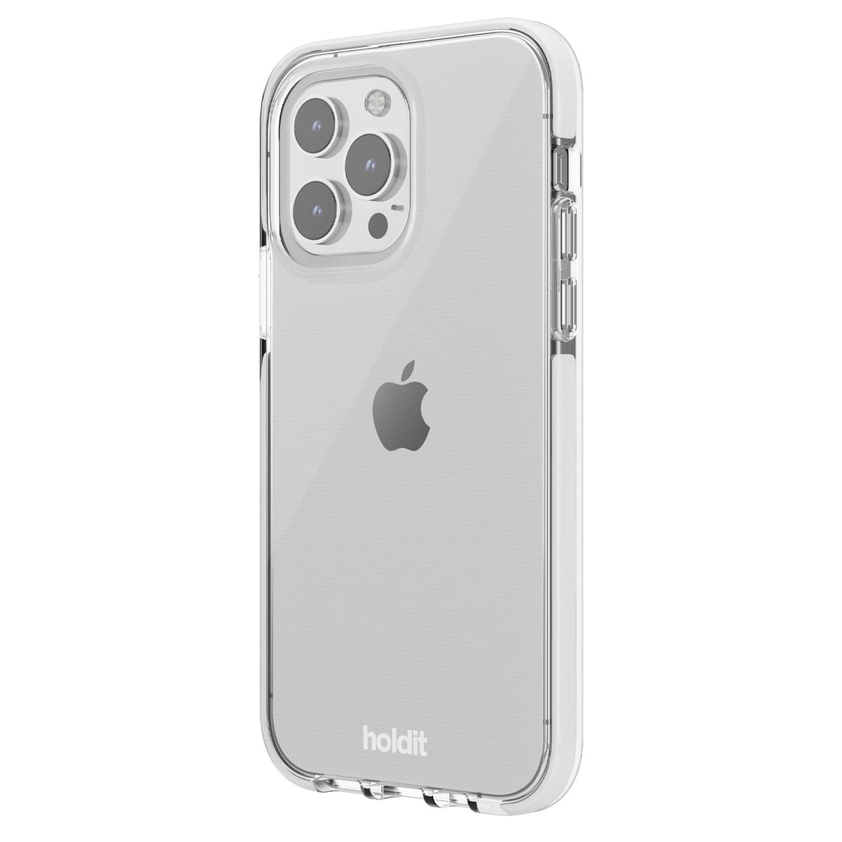 Holdit iPhone 15 Pro Seethru Cover - White