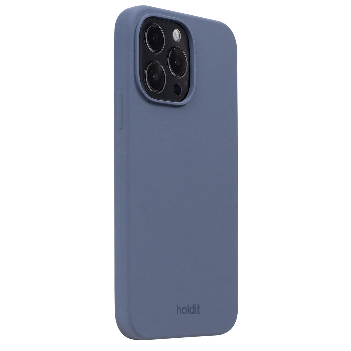 Holdit iPhone 15 Pro Max Soft Touch Silikone Cover - Pacific Blue