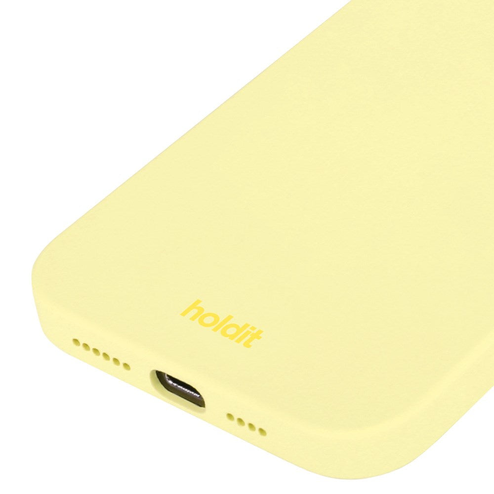 Holdit iPhone 15 Pro Max Soft Touch Silikone Cover - Lemonade