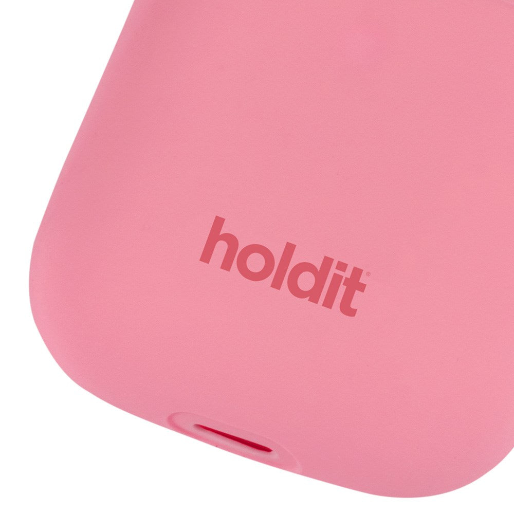Holdit Nygård Silikone Cover Til AirPods - Rouge Pink