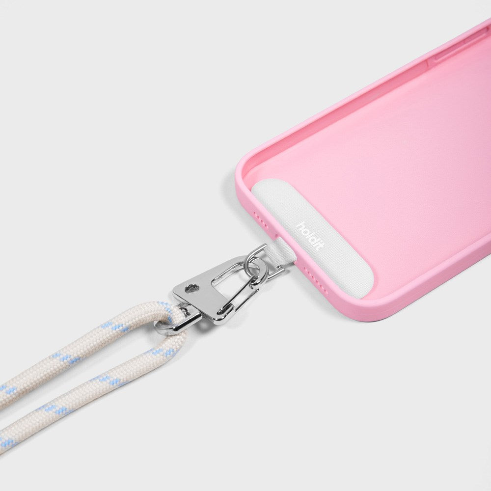 Holdit Crossbody Strap - Mobil - Beige/Blå