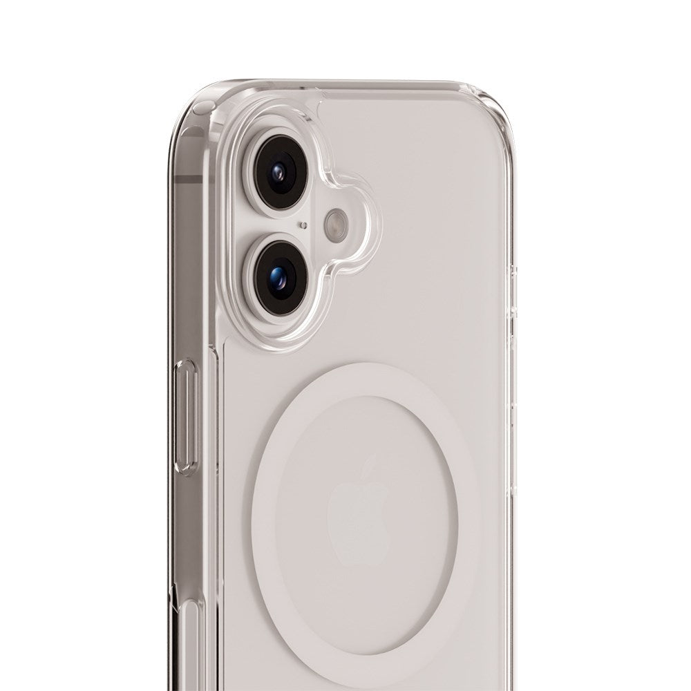 Holdit iPhone 16 Plus MagSafe Cover - Transparent / White