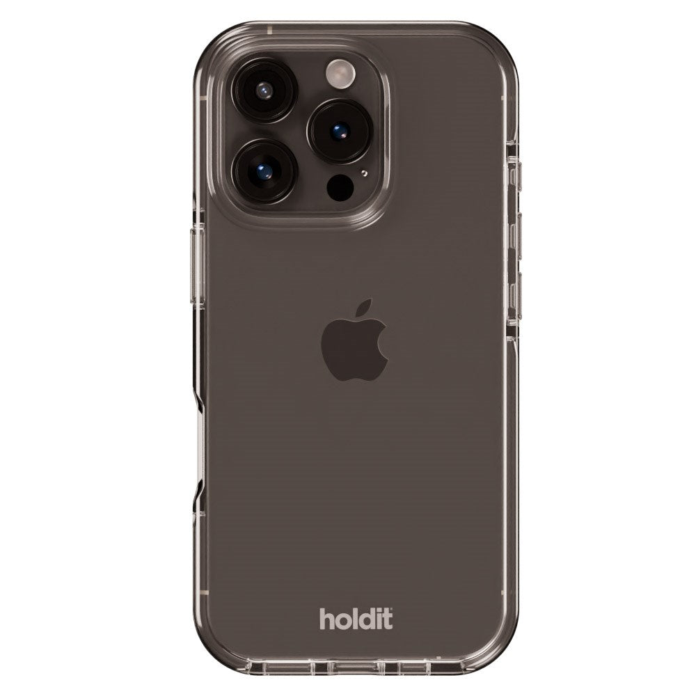Holdit iPhone 16 Pro Seethru Cover - White