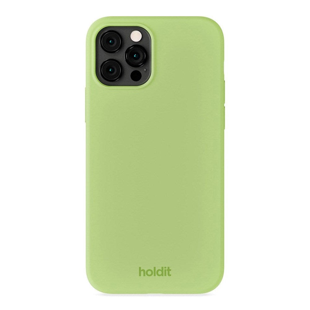 Holdit iPhone 12 / 12 Pro Soft Touch Silikone Cover - Matcha