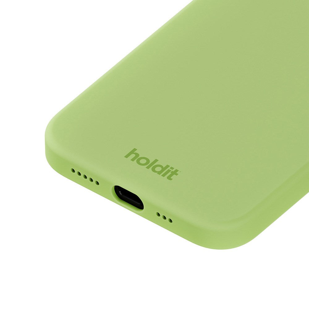 Holdit iPhone 12 / 12 Pro Soft Touch Silikone Cover - Matcha