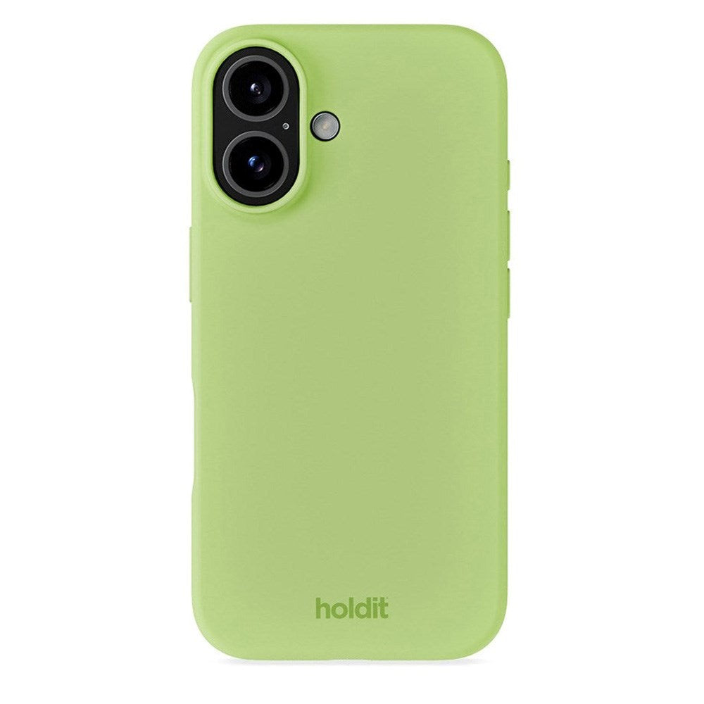 Holdit iPhone 16 Soft Touch Silikone Cover - Matcha