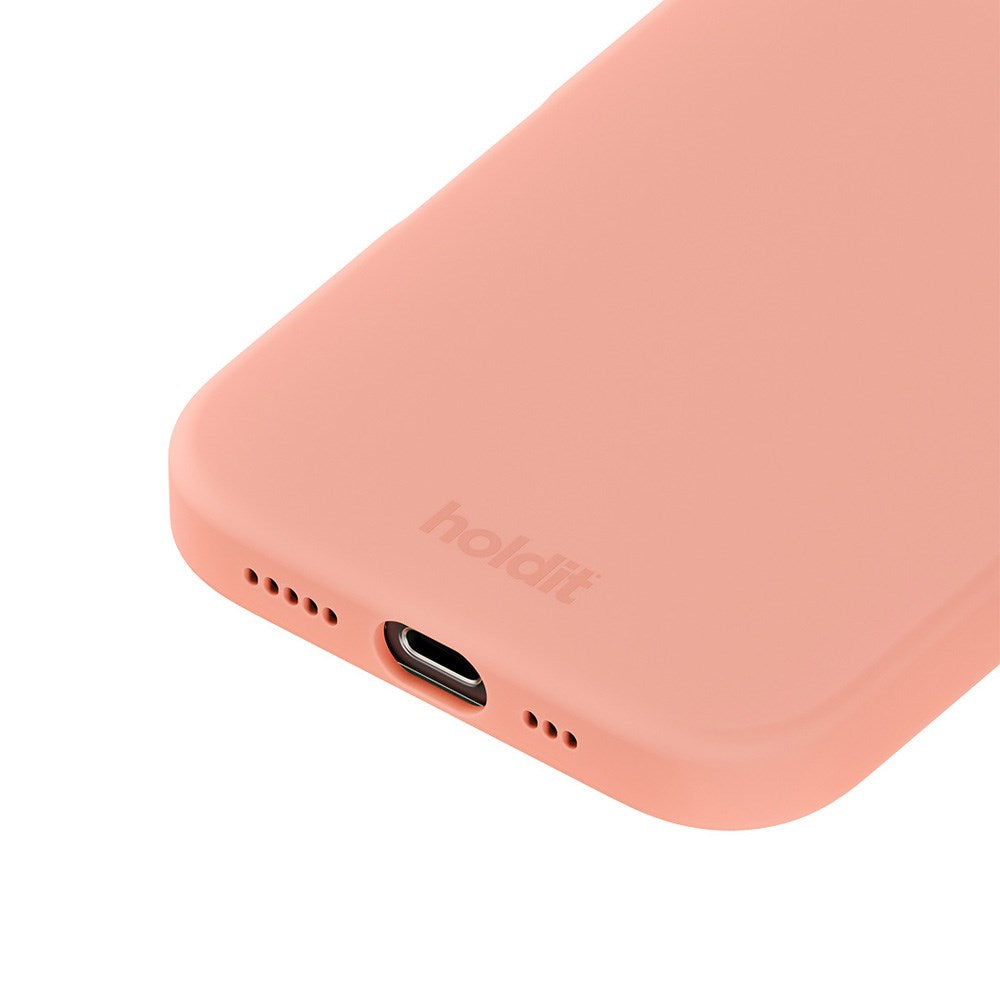 Holdit iPhone 16 Pro Soft Touch Silikone Cover - Pink Grape