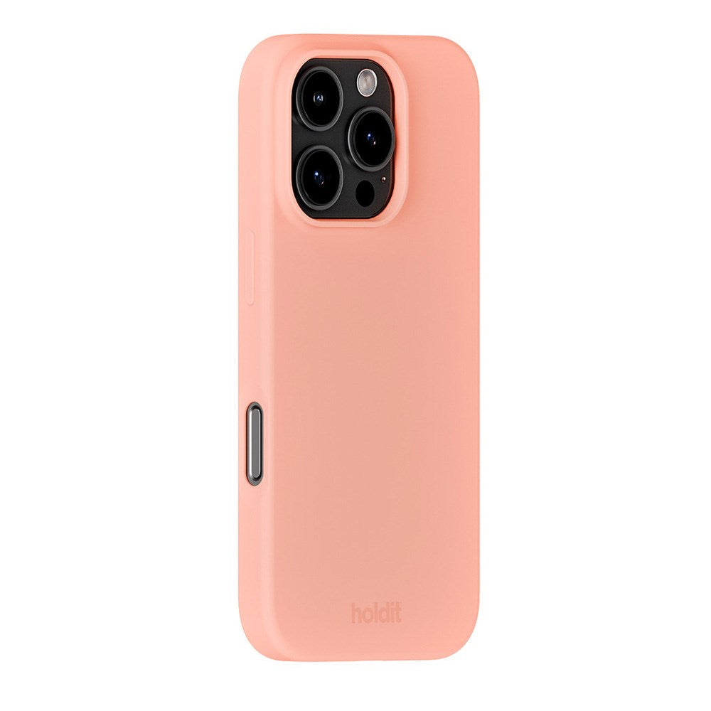 Holdit iPhone 16 Pro Max Soft Touch Silikone Cover - Pink Grape