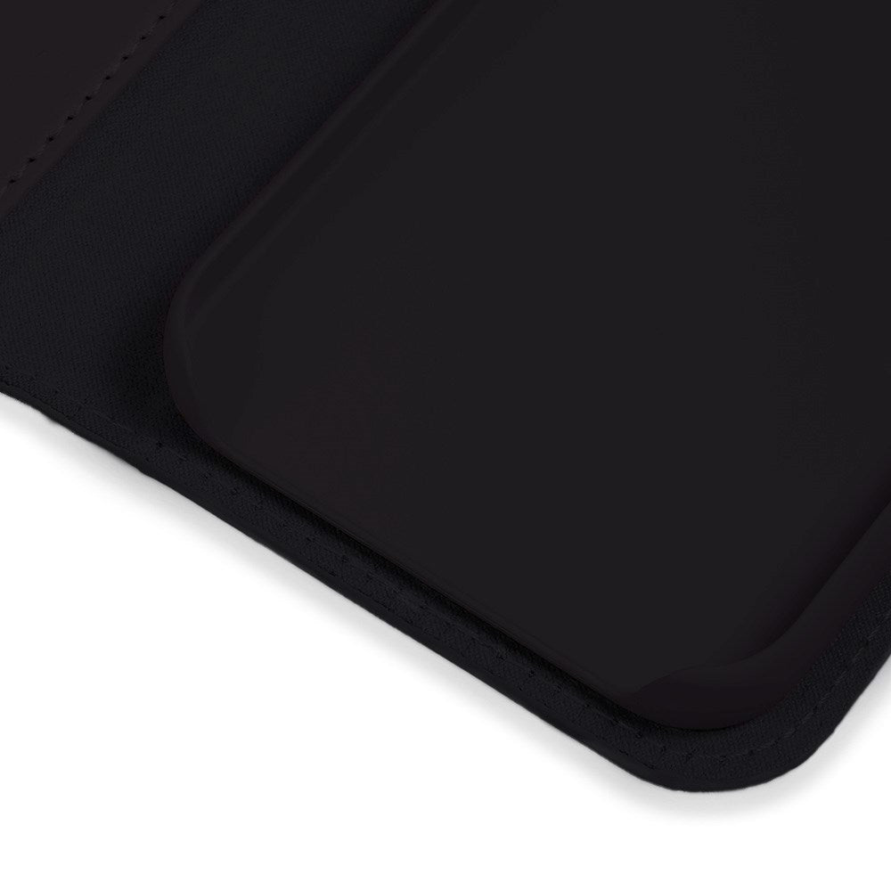 Holdit iPhone 14 / 13 Wallet Case MagSafe Plus - Flip Cover - MagSafe Kompatibel - Black