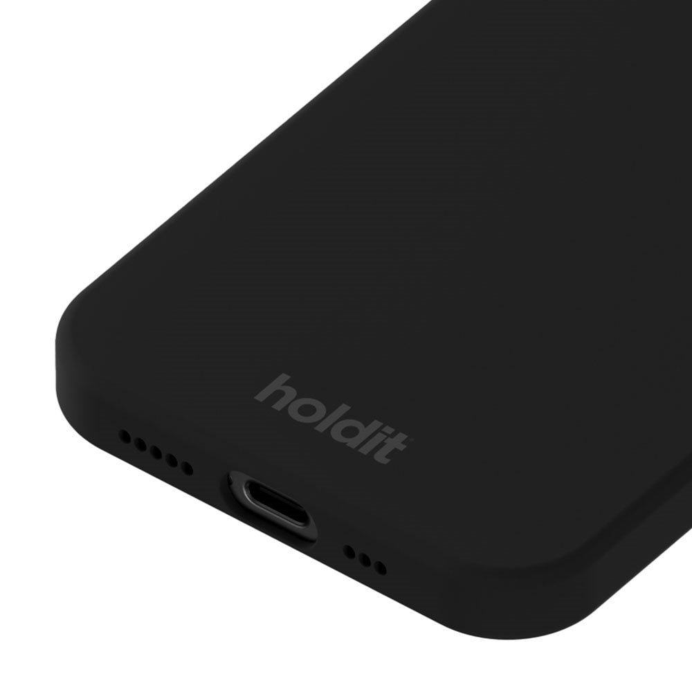 Holdit iPhone 17e / 16e Soft Touch Silikone Cover - Black