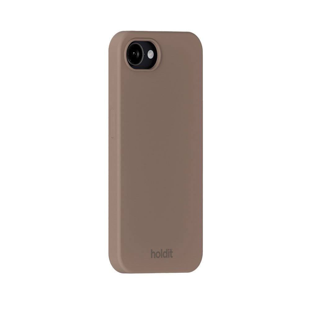 Holdit iPhone 16e Soft Touch Silikone Cover - Mocha Brown