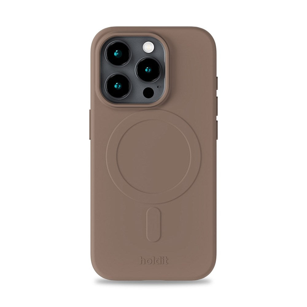 iPhone 15 Pro - Holdit Soft MagSafe Case - Mocha Brown