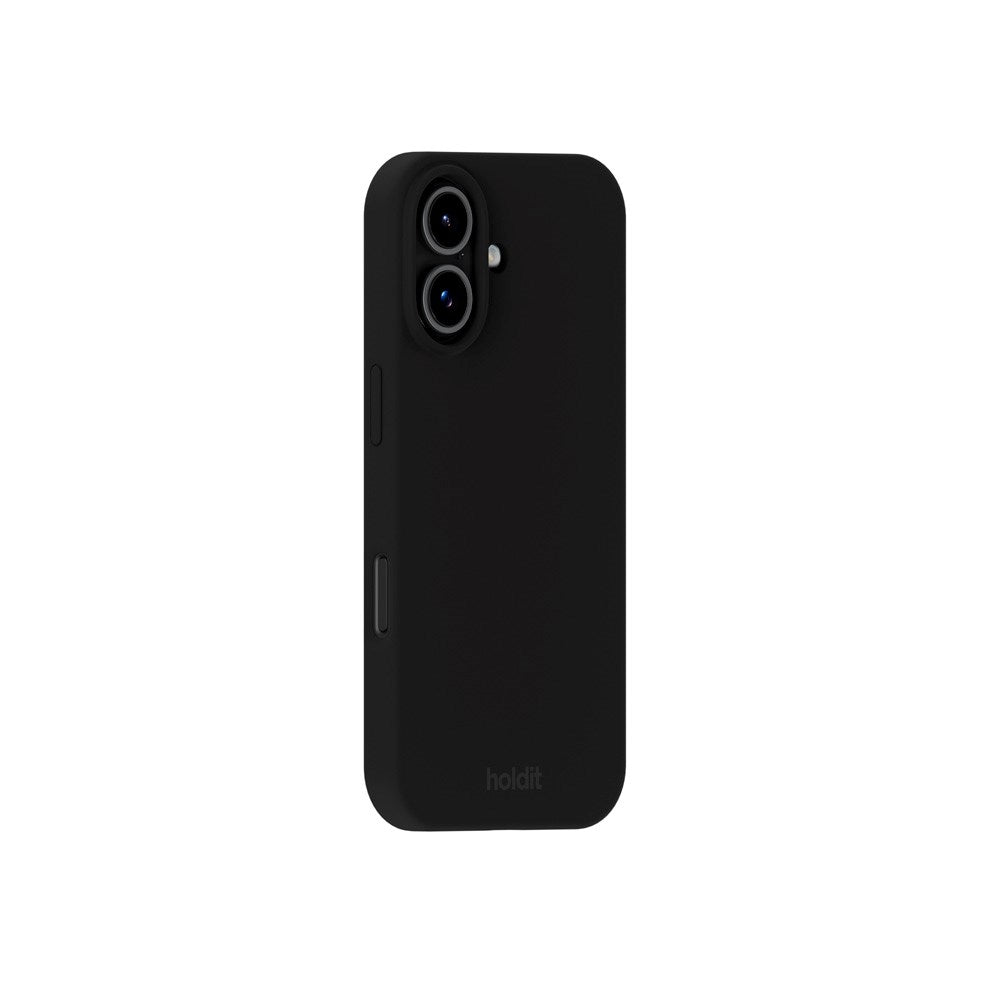 Holdit iPhone 17 Soft Touch Silikone Mobil Cover - Black