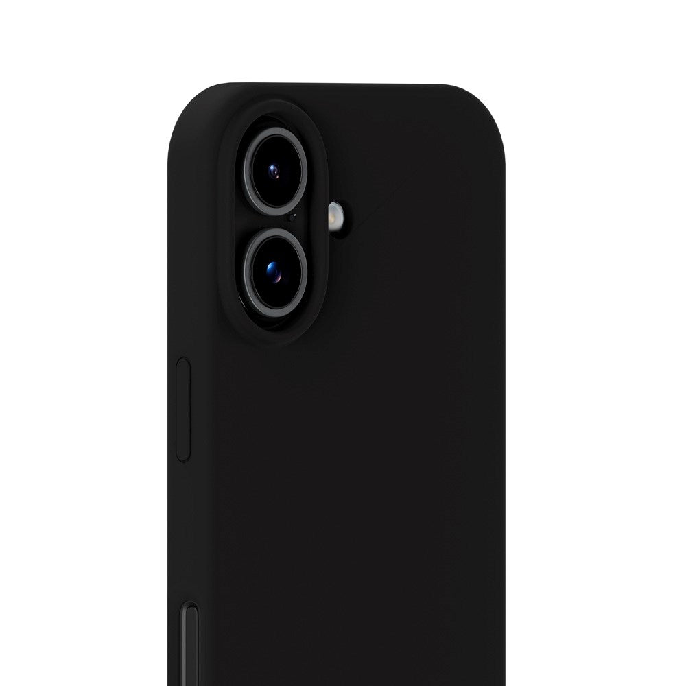 Holdit iPhone 17 Soft Touch Silikone Mobil Cover - Black