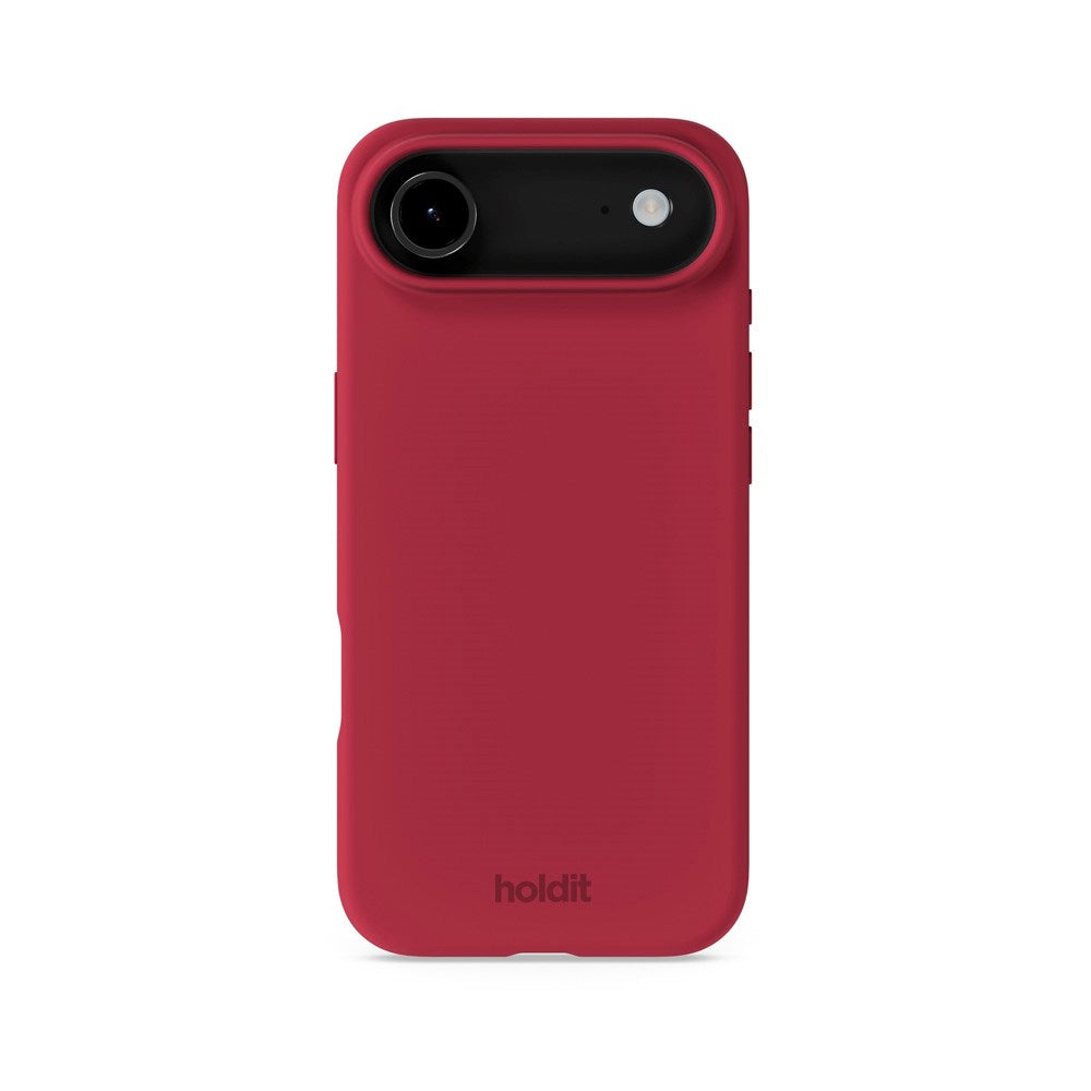 Holdit iPhone Air Soft Touch Silikone Mobil Cover - Red Velvet