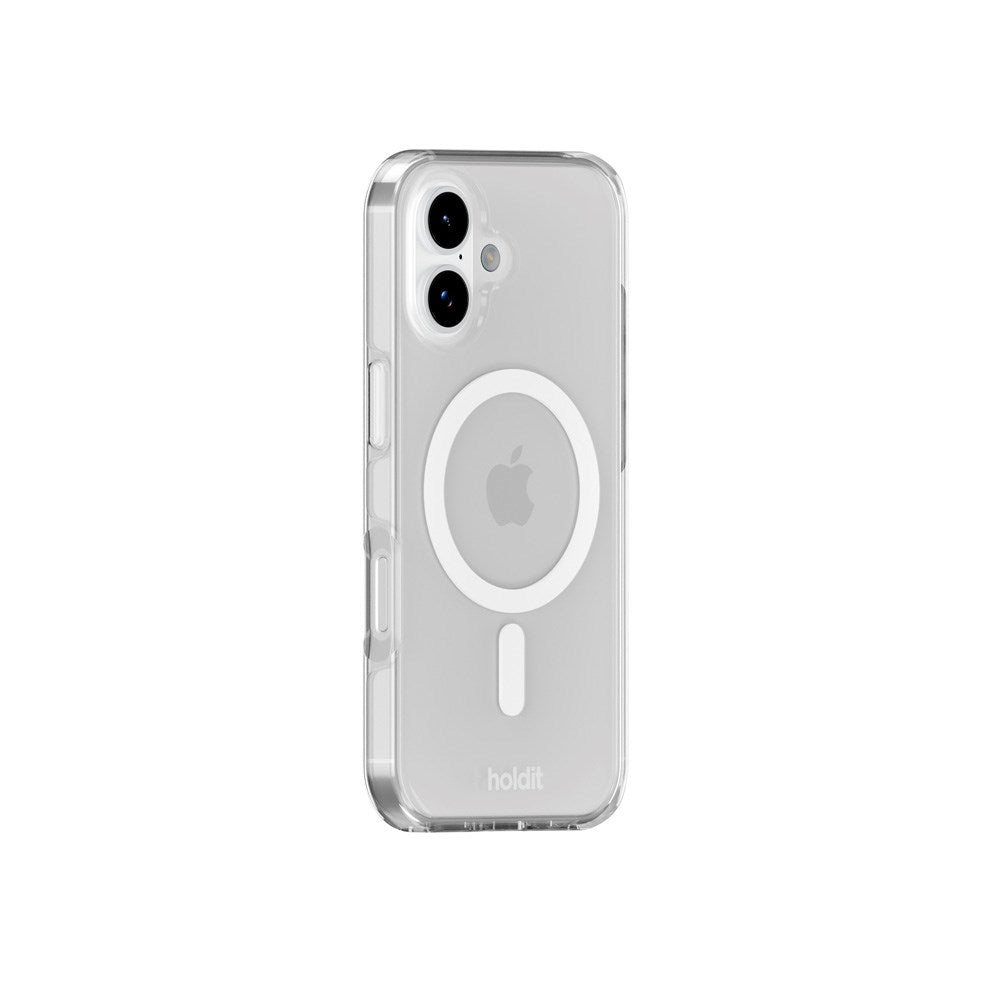 iPhone 17 Holdit MagSafe Cover - Transparent / White