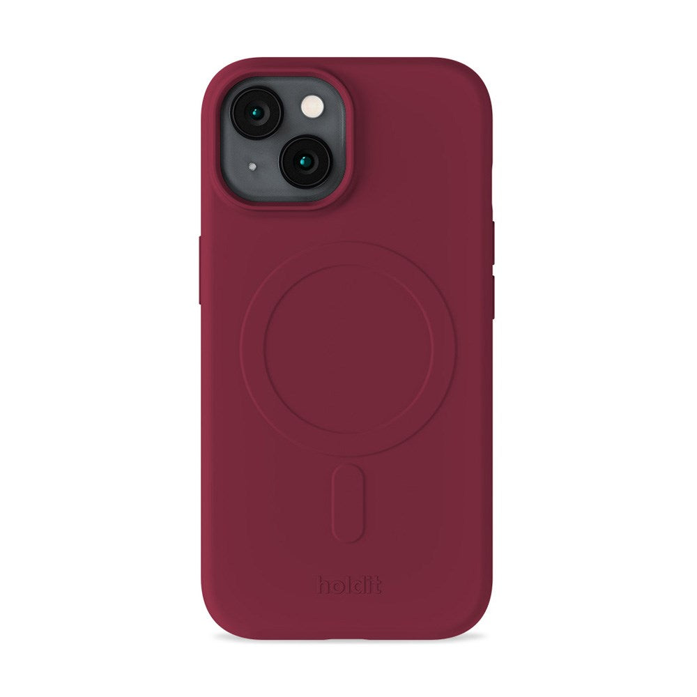 iPhone 17e / 16e / 15 / 14 / 13 - Holdit Soft MagSafe Case - Red Velvet