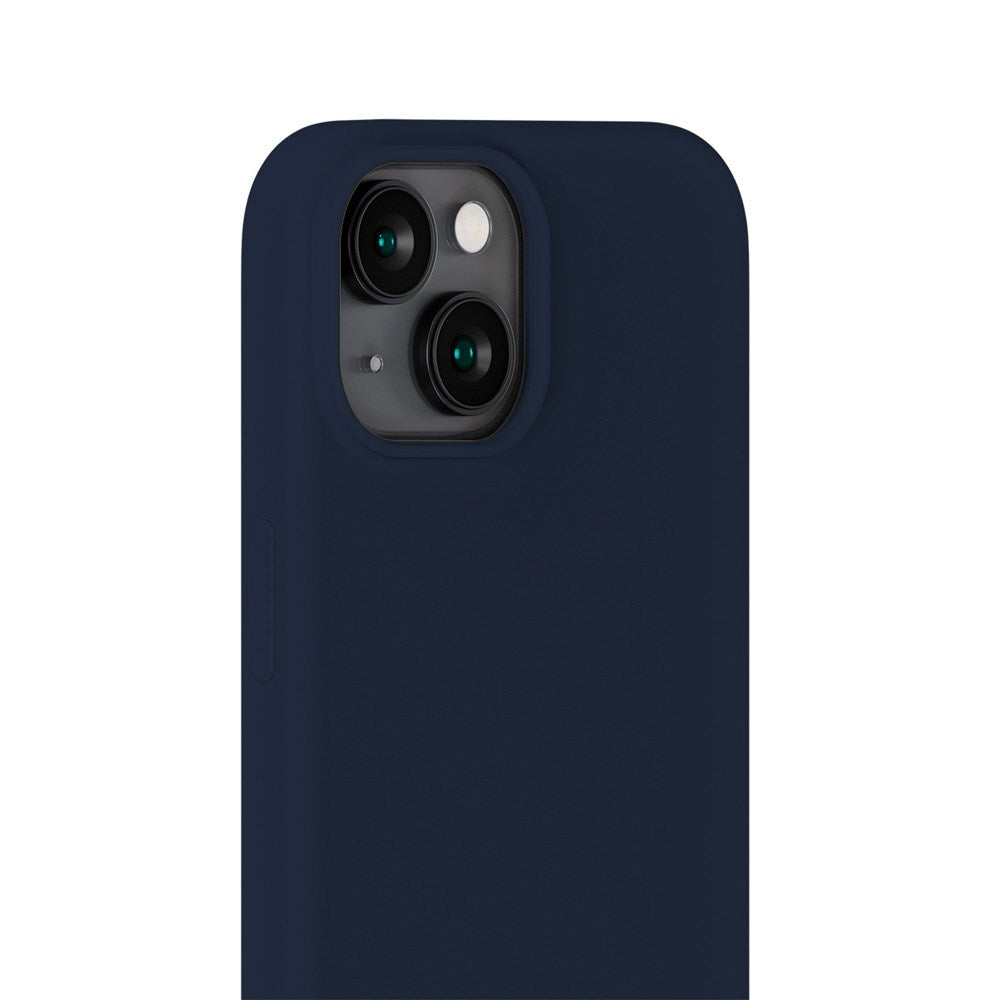 Holdit iPhone 14 / 13 Soft Touch Silikone Mobil Cover - Midnight Blue