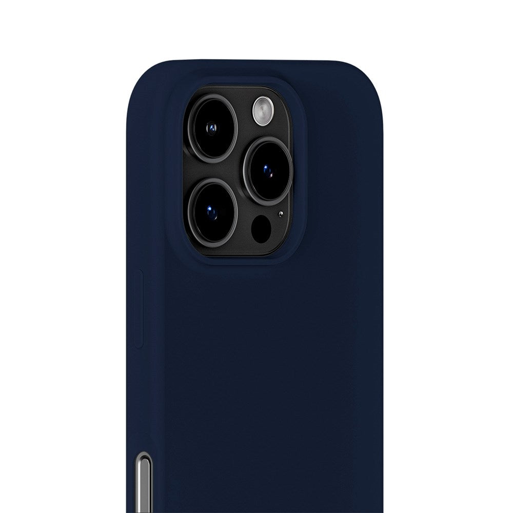 Holdit iPhone 16 Pro Max Soft Touch Silikone Mobil Cover - Midnight Blue