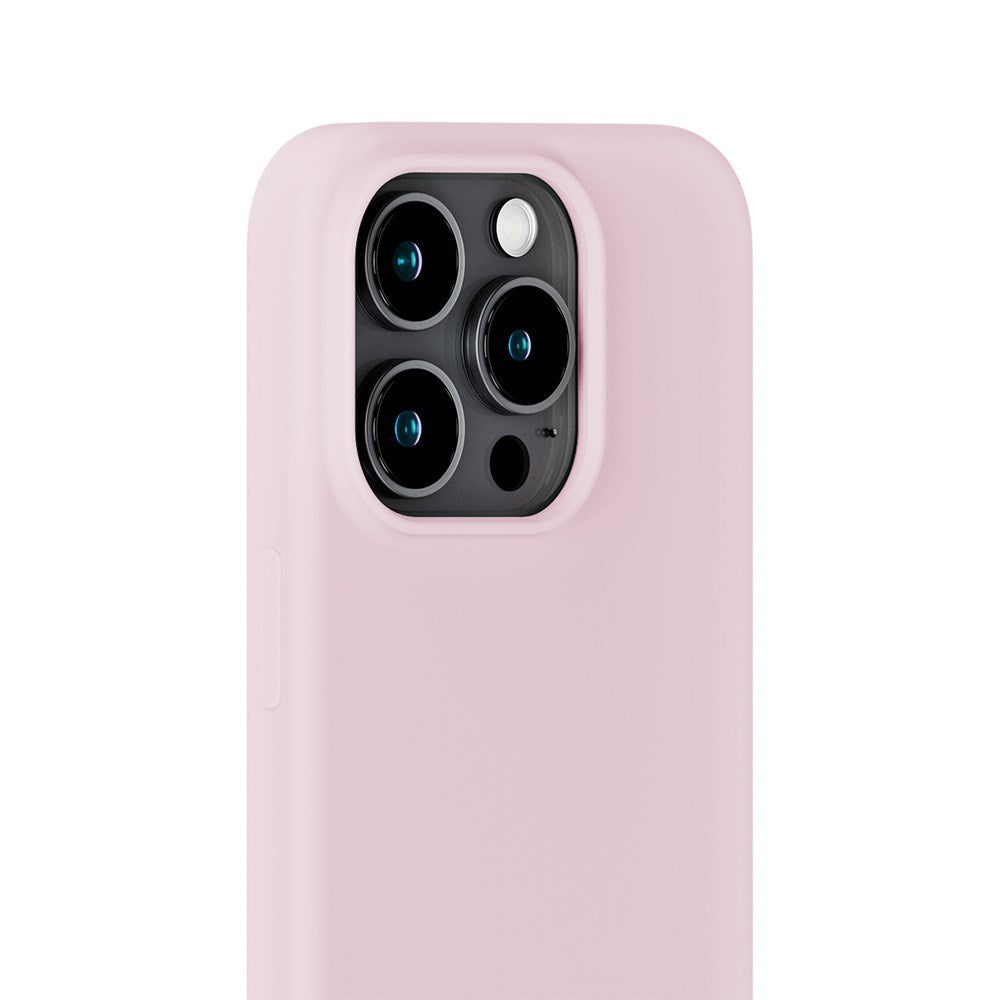 Holdit iPhone 15 Pro Soft Touch Silikone Mobil Cover - Pale Pink