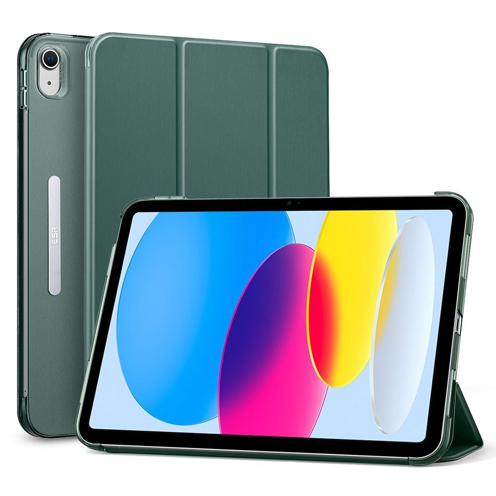iPad 11" (2025) / iPad 10.9" (2024/2022) ESR Ascend Flip Tri-Fold Cover - Forest Green