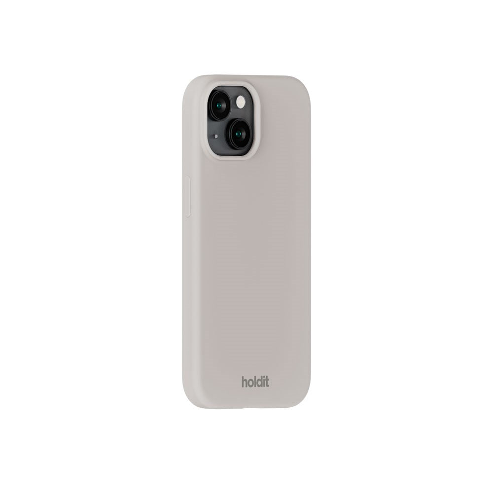 iPhone 14 / 13 Holdit Soft Touch Silikone Mobil Cover - Wool Gray