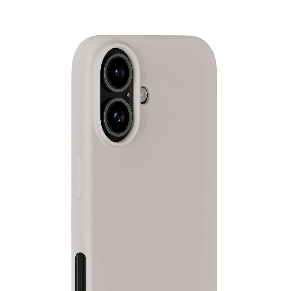 iPhone 16 Holdit Soft Touch Silikone Mobil Cover - Wool Gray