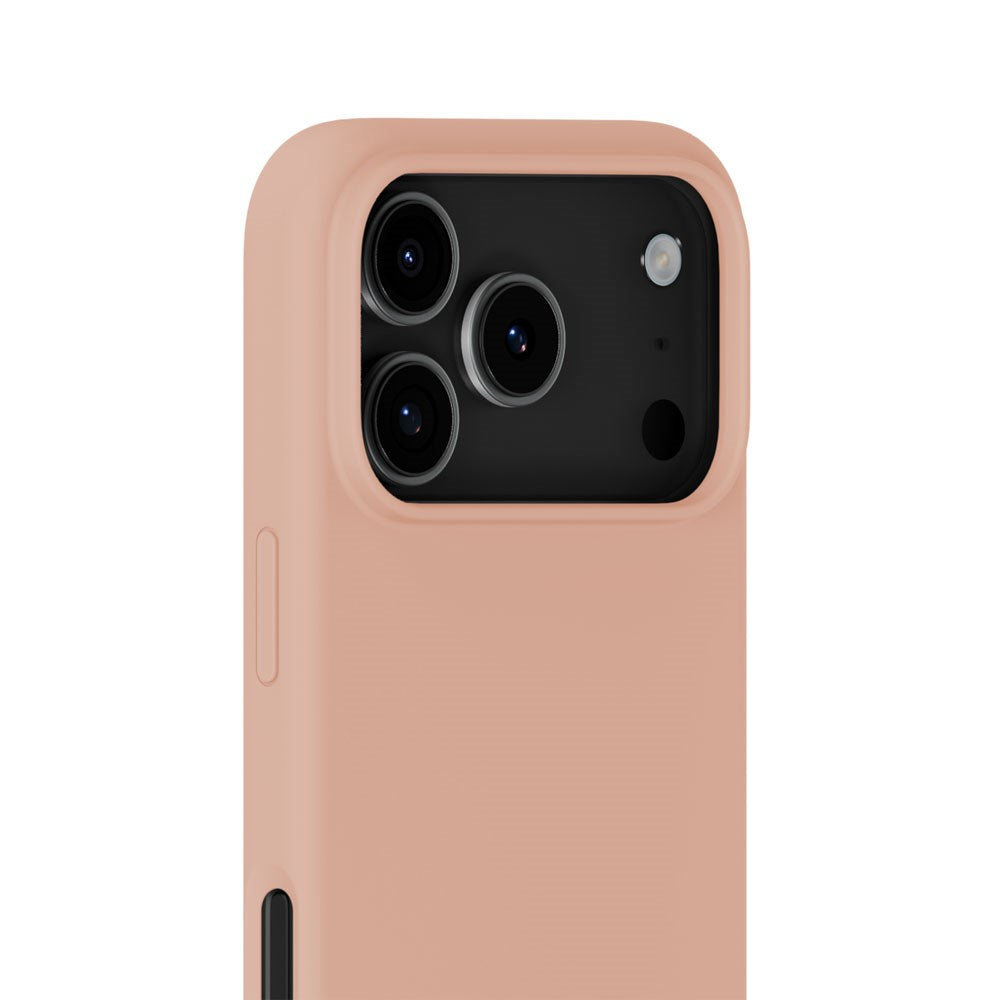 iPhone 17 Pro Holdit Soft Touch Silikone Mobil Cover - Bare Pink